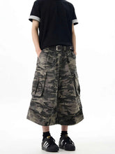 Men's Luxury Oversized Cargo Shorts